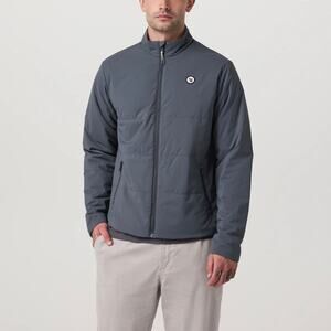 VUORI Echo Insulated 2.0 Moonlight Jacket Small NEW Lightweight Grey Primaloft